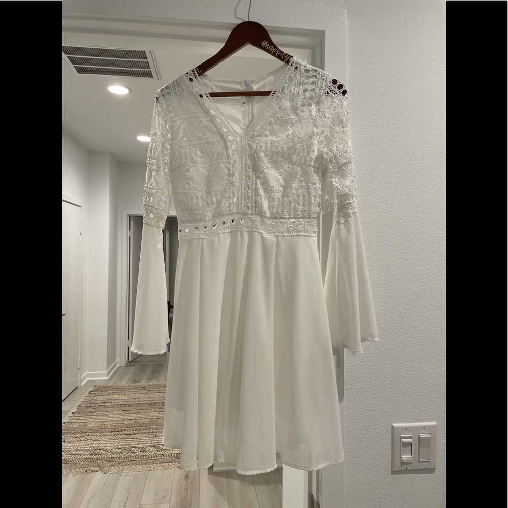 White dress